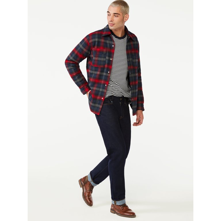 Free Assembly Men's CPO Shirt Jacket - Walmart.com