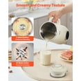thumbnail image 6 of VEVOR 8-in-1 Nut Milk Maker, 41 oz Soy Milk Maker Machine with 10 Blades, for Homemade Oat, Nut, Soy, Juice, Milkshake, Rice Cereal, Plant-Based Beverages with Self-Cleaning, Boil Water, 12-Hour Dela, 6 of 11