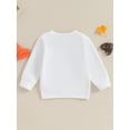 thumbnail image 4 of Suealasg Toddler Girls Boys Spring Sweatshirts Baby Valentine's Day Clothes Long Sleeve Crewneck Letter Print Pullover Tops 6M 1T 2T 3T  Casual Fall Clothes for Kids Girls Boys, 4 of 8