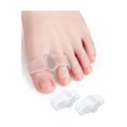 thumbnail image 1 of 10 Pack Bunion Toe Corrector, Gel Toe Separators Big Toe Spacers with 2 Loops for Women Big toe, Bunion Pain Relief, Overlapping Toe, Hammer Toe (Clear), 1 of 1
