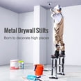 thumbnail image 2 of Drywall Stilts 24'-40' Adjustable Aluminum Tool Stilts, with Protective Knee Pads, aluminum alloy Build, for Home Office Apartment Bedroom Living Room, Small Space Storage, Daily Organization, 2 of 8