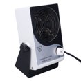 thumbnail image 1 of Ionizing Air Blower, 45 to 110CFM ESD Ionizer Fan Static Eliminator Fan Desktop Anti Static Ionizer Fan Electrostatic Discharge Fan, Ionizer Desktop Fan Eliminator for Factory, 1 of 7