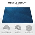 thumbnail image 3 of Yiaed Deep Blue Glitter Print Highly Absorbent Microfiber Kitchen Counter Mat, Dish Drying Pad for Dishes, Utensils, Pots and Pans, Large 18" x 24", 3 of 7