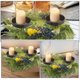 thumbnail image 3 of 6 portavelas de estilo francés, de hierro, para decoración de festivales, fiestas y el hogar, 3 of 7