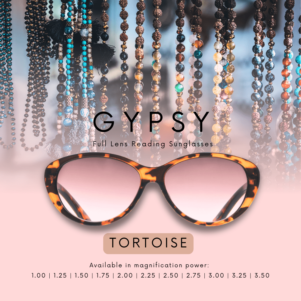 proSPORT Reading Sunglass Reader Cat Eye Oversized Tortoise Women NOT BIFOCAL