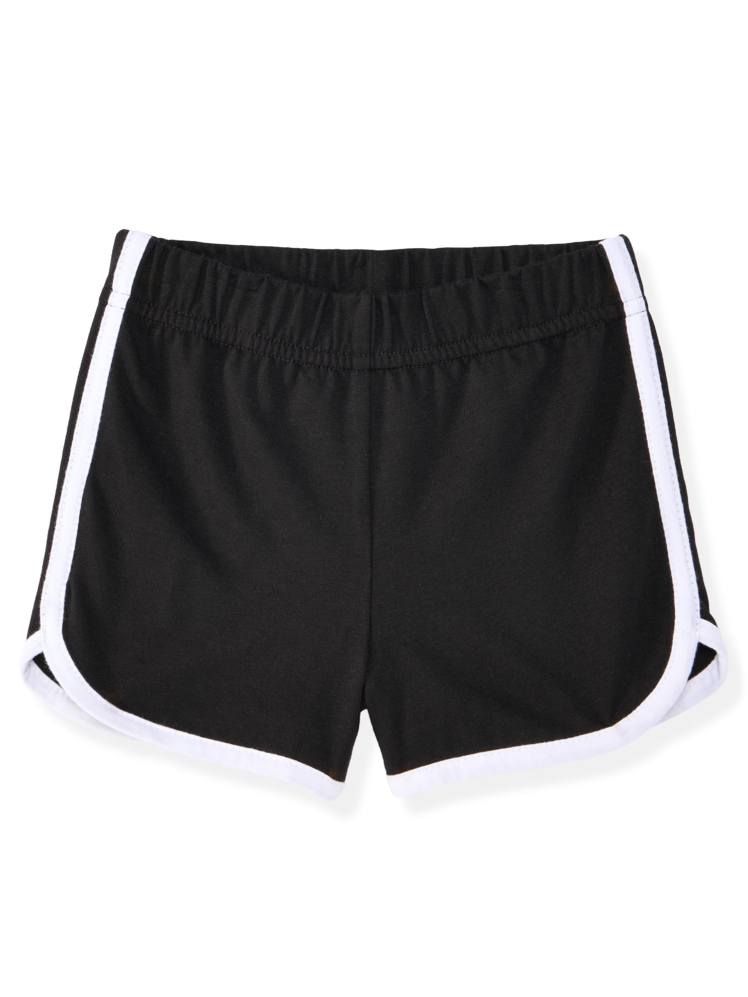 Garanimals Newborn, Baby & Toddler Girl Cotton Pull-On Dolphin Shorts, 3-Pack, Sizes 0-6T