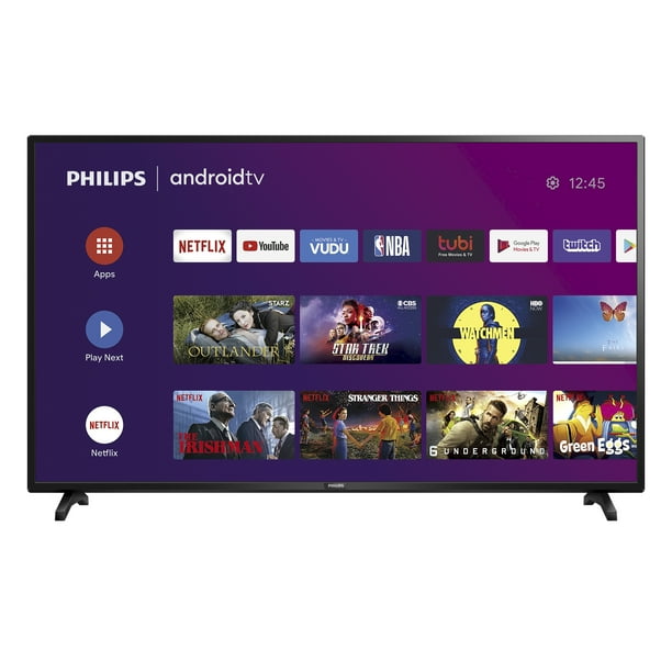 Philips 55 Class 4k Ultra Hd 2160p Android Smart Led Tv With Google Assistant 55pfl5604 F7 Walmart Com Walmart Com