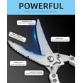 thumbnail image 5 of Heavy Duty Kitchen Shear Stainless Steel Poultry Shear Multi-function Kitchen Scissor for Fish, Meat, Vegetables, Herbs, Bones, Dishwasher Safe, 5 of 7