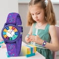 thumbnail image 5 of Watches for Kids Analog Watches with Elastic Fabric Strap for Girls Boys Birthday Christmas Gift for Kids, 5 of 6