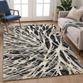 thumbnail image 6 of Addison Rugs Chantille Indoor/Outdoor Transitional Abstract Black Machine Washable Rectangle Rug, 10' x 14', 6 of 8