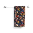 thumbnail image 3 of KLL Orchids Flowers Ultra Absorbent & Soft Hand Towels for Bath, Hand, Face, Gym and Spa-27.5x16in, 3 of 7