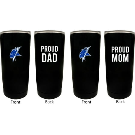 

Elizabeth City State University Proud Mom and Dad 16 oz Insulated Stainless Steel Tumblers 2 Pack Black.