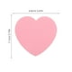 thumbnail image 4 of FELTECHELECTR 500 hojas de notas adhesivas con forma de corazón rosa. Bloc de notas autoadhesivo para oficina, escuela y hogar. Ideal para mensajes, recordatorios y organización., 4 of 7