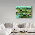 Trademark Fine Art 'Countryside' Canvas Art by Cheryl Bartley