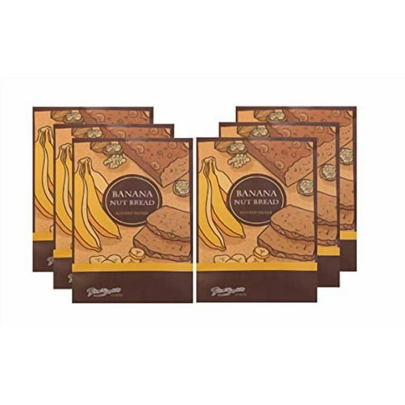 FloralSimplicity Banana Nut Bread Scented Sachets Pack of 6