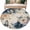 MidnightBlue LightPink Khaki, variant on Runner Rug 2'x6', Vintage Blue Floral Washable Non-Slip Hallway Runner Rugs, Butterflies Watercolor Flower Linen Bedside Rugs Floor Mats Carpet Runners for Kitchen Bathroom Laundry Room