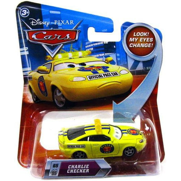 Disney Cars Lenticular Eyes Series 2 Charlie Checker Diecast Car