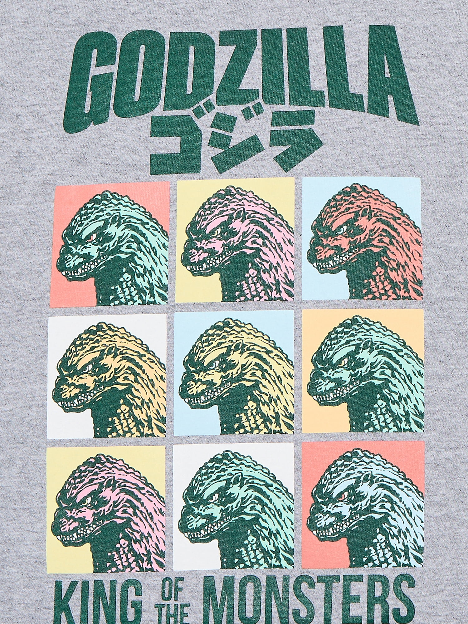 Godzilla Boys Graphic Tee with Short Sleeves, 2-Pack, Sizes XS-2XL