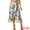 White, variant on Women's Ruffle Self Tie Knot Split Beach Wrap Midi Skirt M Yellow