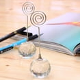 thumbnail image 2 of 1Pc Place Holder Crystal Base Picture Stand Note Clip Wedding Party Favor, 2 of 6