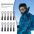 thumbnail image 3 of 20 Tiradores Cuerda Repuesto Antideslizante para Mochila Cable Fijo (negro), 3 of 9