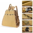 thumbnail image 4 of Firewood Firewood Carrier bolso bolso de madera de madera con Bolse Con Manijas y Correa para El El Hombro para Chimeneas Estufas de Madera, 4 of 7