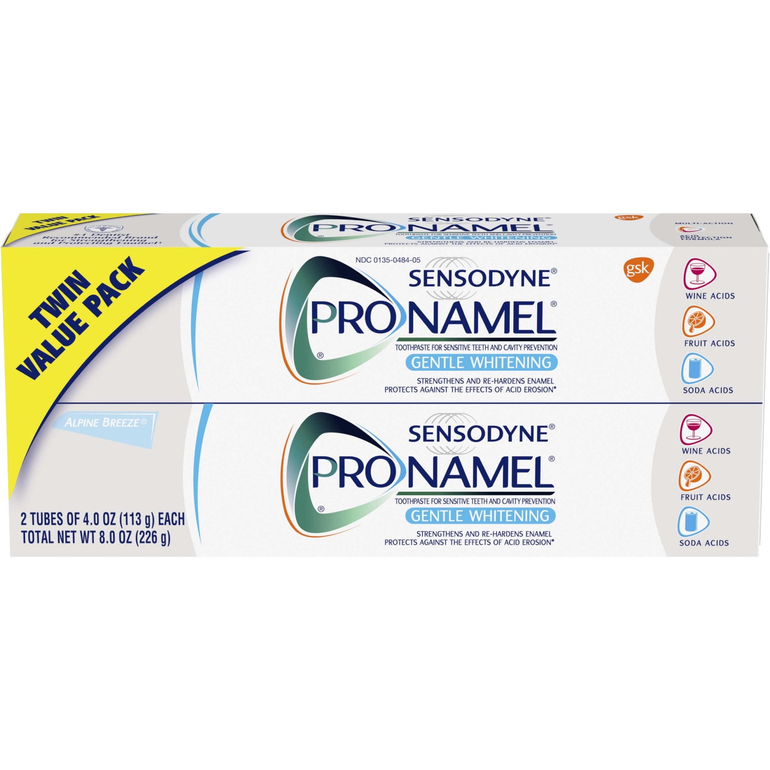 Sensodyne Pronamel Gentle Whitening Enamel Toothpaste for Sensitive