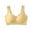 Yellow, variant on Timegard Bras for Women No Underwire Wide Strap High Support Undershirts Comfy Daily Padded Sport Bras