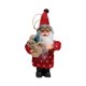 thumbnail image 5 of Decoración colgante para de Navidad, muñeco de Papá Noel con cordón, forma novedosa, altura cómoda de 19cm para decoración navideña, elegante Estilo C, 5 of 8