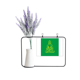 thumbnail image 1 of Zen del retrato. Tarjeta de jarrón de lavanda artificial, 1 of 3