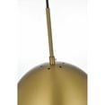 thumbnail image 6 of Living District Eclipse 10 Inch Pendant Clear Shade in Chrome, 6 of 9