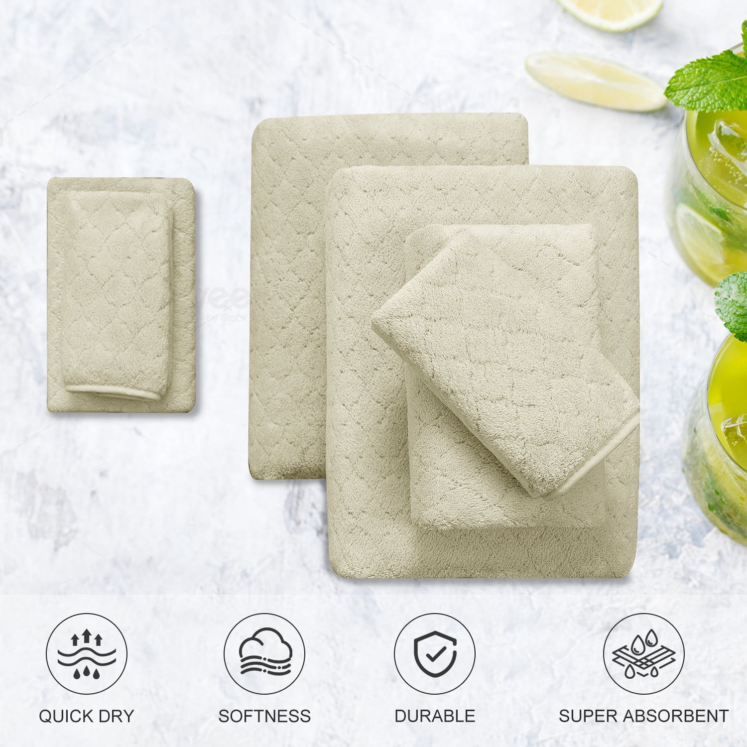 4 Pack Extra Large Bath Towels 35"x 70" Quick Dry Oversized Bath Towels Ultra Soft Microfiber Bath Sheets Highly Absorbent Bulk Towels Set for Bathroom Spa Hotel(Camel)