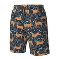 thumbnail image 4 of Fotbe Reindeer Trajes de Baño Estampados para Hombre, Shorts de Verano de Secado Rápido, Ropa de Playa, Bañadores-X-Large, 4 of 6
