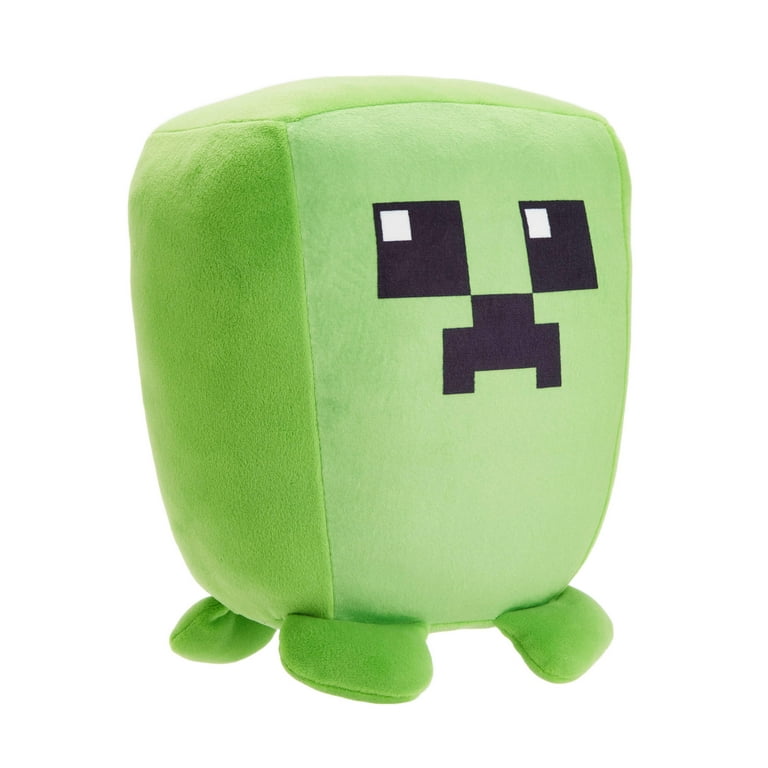 Minecraft Cuutopia Creeper Plush Toy, 10-inch Collectible Soft