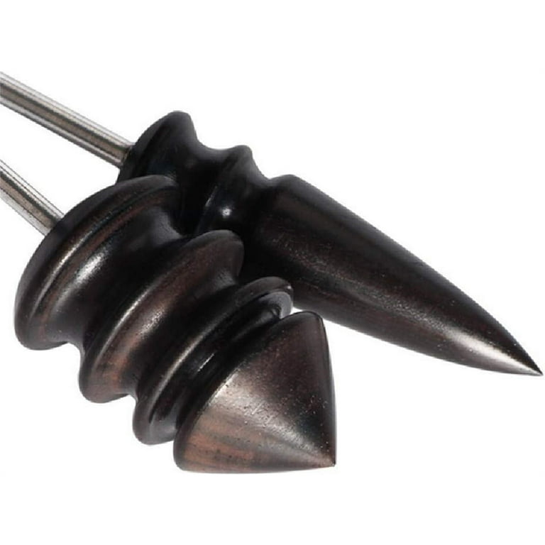 Leather Burnishing Tool,Slicker Pointed Head Leather Tool Set and Leather  Burnisher for Dremel Rotary Tools 