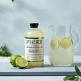 thumbnail image 6 of Ficks Margarita Cocktail Mix - All Natural, Only 10g Sugar per Serving - Made with Lime Juice and Agave Nectar - 32oz Liquid Glass Bottles. Add tequila for 10 cocktails., 6 of 6