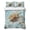 Turquoise, variant on King Quilt Set 96''x106'', Sea Turtle Coastal Lightweight Bedspread Coverlet Set with 2 Pillow Shams, Teal Nautical Starfish Botanical Breathable All Season Quilt Bedding for Bedroom/Guest Room