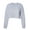 Grey Heather, variant on Independent Trading Co. AFX24CRPC Women's Lightweight Crop Crew Neck-Grey Heather-XS