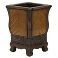 thumbnail image 3 of Nearly Natural 2pc Decorative Wood Planter Set, 3 of 5