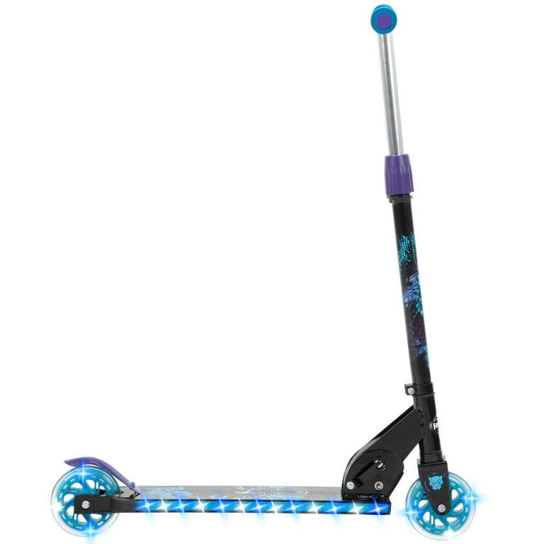 Huffy Marvel Black Panther Electro Light Inline Scooter for Kids