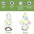 thumbnail image 6 of Bingfone Hand Drawn Colored Hearts Dog Clothes Hoodie, Pet Winter Coat,Puppy Sweatshirts For Small Dogs Boy Girl,Suitable For All Breeds-Xx-Large, 6 of 9