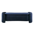 thumbnail image 2 of Modway Nebula Upholstered Performance Velvet Bench in Midnight Blue, 2 of 8