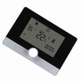 thumbnail image 1 of Programmable Thermostat Water Heating Thermostat Digital Smart Temperature Controller for Wall Hung Boiler Heating System White Black, 1 of 7