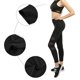 thumbnail image 3 of Pantalones de yoga deportivos para niña de culturismo 3/4 con bolsillo para teléfono Pantalón para correr flexible para mujer (XL), 3 of 8