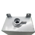 thumbnail image 4 of Universal Aluminum Coolant Overflow Reservoir Tank Bottle w/Cap Silver, 4 of 4