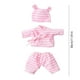 thumbnail image 3 of Conjunto de vestido navideño para muñecas Reborn de 30 cm | Disfraz navideño verde, blanco y rosa | Conjunto de algodón de una pieza para niñas de 3 a 6 años | Juguete de regalo y rompecabezas p, 3 of 6