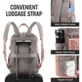 thumbnail image 4 of Lovevook Backpack Purses for Women,Vintage Women Teacher Laptop Backpack Nurse Bag, Multi-Function Work Travel Daypacks College Book Bag with USB Port, 4 of 8