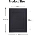 thumbnail image 2 of Set of 40 Black Frames for Home Decor, Paper Photo Frame, Kraft Paper Frames for DIY, with 20 Clips and Ropes, Home Wall Decor, DIY and Creativity (Black), 2 of 5