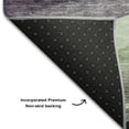 thumbnail image 5 of Addison Rugs Mayfield Premium Machine Washable Transitional Swirls Purple Rectangle Rug, 8' x 10', 5 of 6