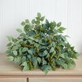 thumbnail image 3 of Nearly Natural 20in. Mixed Ficus and Fittonia Artificial Ledge Plant C38, 3 of 4